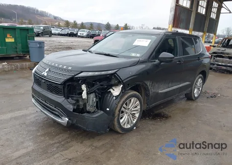 2022 Mitsubishi Outlander Es 2.5 S-Awc from USA, damaged, VIN JA4J4TA88NZ050575
